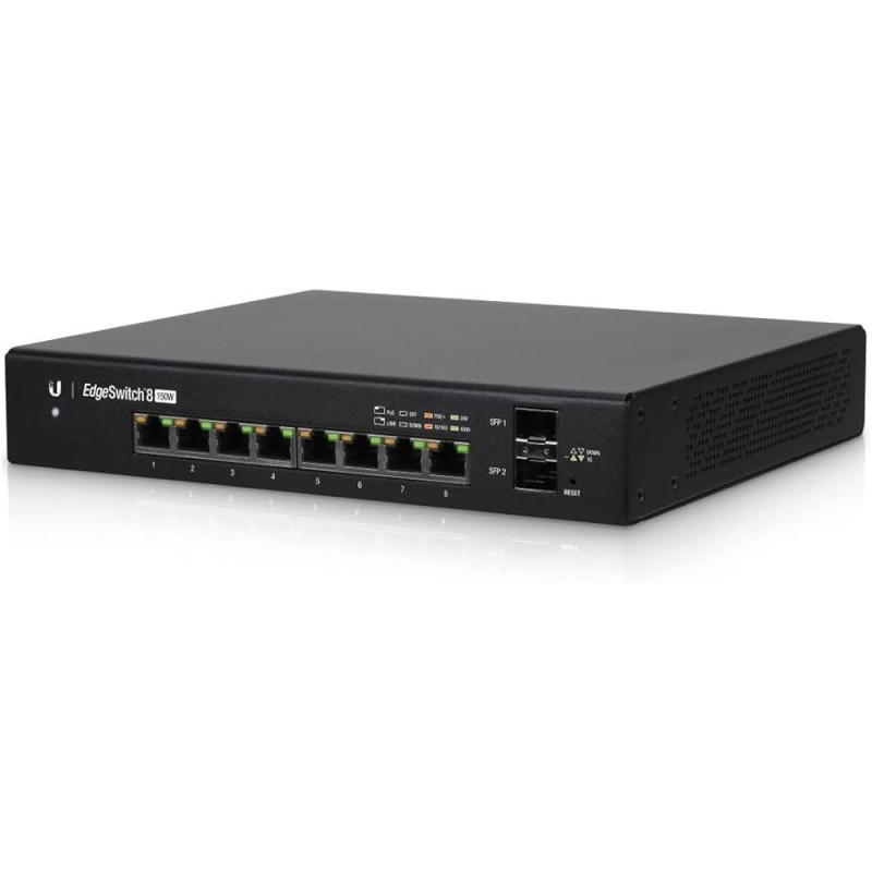 Ubiquiti EdgeSwitch 8 - Switch - L3 - managed - 8 x 10/100/1000 (PoE+)