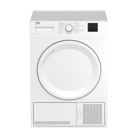 Beko DCU 8230 N sèche-linge Pose libre Charge avant 8 kg B Blanc