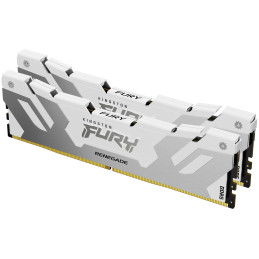 Kingston Technology FURY 32 GB 7200 MT s DDR5 CL38 DIMM (Kits de 2) Renegade White XMP