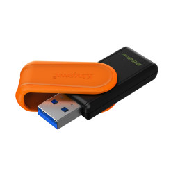 Kingston Technology DataTraveler 256GB Portable USB 3.2 Gen 1 Exodia S (Black Orange)