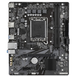 GIGABYTE H610M K V2 Carte mère - Processeurs Intel Core 14ᵉ génération, jusqu'à 5600 MHz DDR5, 1xPCIe 3.0 M.2, LAN 1GbE, USB