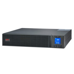 APC Easy UPS On-Line, 3kVA 2700W, Rackmontage 2HE, 230V, 6x IEC C13 + 1x IEC C19 Ausgänge, Intelligenter Kartensteckplatz, LCD,