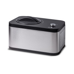 Unold 48826 Eismaschine & Joghurtbereiter EVA Compresor de helados 1,5 L 120 W Negro, Acero inoxidable
