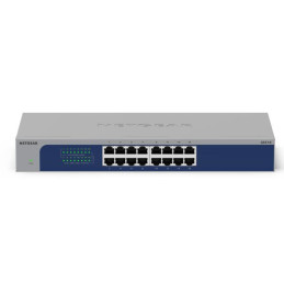NETGEAR GS516-300EUS switch di rete Non gestito Gigabit Ethernet (10 100 1000) Supporto Power over Ethernet (PoE) Grigio