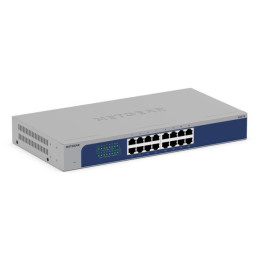 NETGEAR GS516-300EUS switch di rete Non gestito Gigabit Ethernet (10 100 1000) Supporto Power over Ethernet (PoE) Grigio