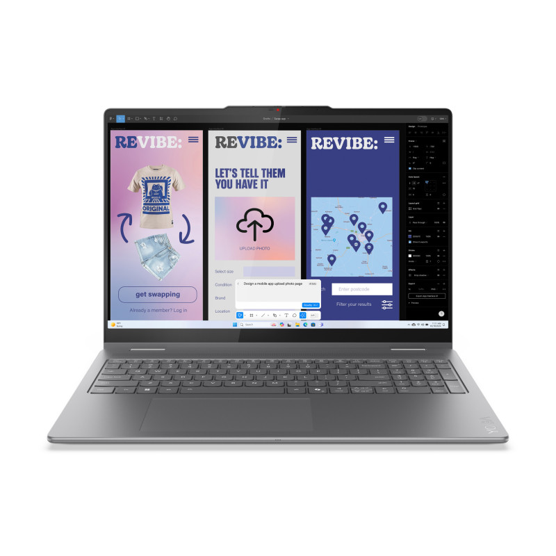 Lenovo Yoga 7 2-in-1 16ILL10 Copilot+ PC Intel Core Ultra 7 258V Hybrid (2-in-1) 40,6 cm (16") Touchscreen 2.8K 32 GB Lenovo Yoga 7 2-in-1 16ILL10 Copilot+ PC Intel Core Ultra 7 258V Hybrid (2-in-1) 40,6 cm (16") Touchscreen 2.8K 32 GB