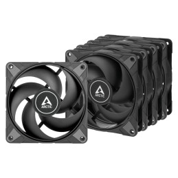 ARCTIC P12 Max Case per computer Ventilatore 12 cm Nero 5 pz