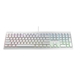 CHERRY MX 2.0S clavier Jouer USB QWERTZ Allemand Blanc