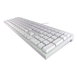 CHERRY MX 2.0S clavier Jouer USB QWERTZ Allemand Blanc