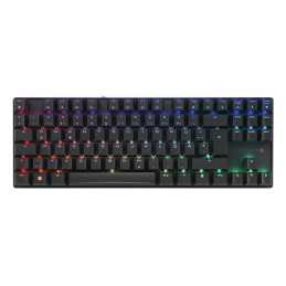 CHERRY MX 8.2 TKL Wireless RGB teclado Juego USB + RF Wireless + Bluetooth QWERTZ Alemán Negro