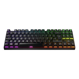CHERRY MX 8.2 TKL Wireless RGB tastiera Gaming USB + RF Wireless + Bluetooth QWERTZ Tedesco Nero