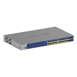 NETGEAR GS728TX L2 L3 10G Ethernet (100 1000 10000) Connexion Ethernet, supportant l'alimentation via ce port (PoE) Noir
