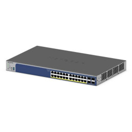 NETGEAR GS728TX L2 L3 10G Ethernet (100 1000 10000) Connexion Ethernet, supportant l'alimentation via ce port (PoE) Noir