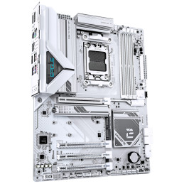 GIGABYTE B850 EAGLE ICE Scheda Madre – CPU AMD Ryzen serie 9000, VRM digitale a 8+2+2 fasi, fino a 8200 MHz DDR5 (O.C), 1 x M.2
