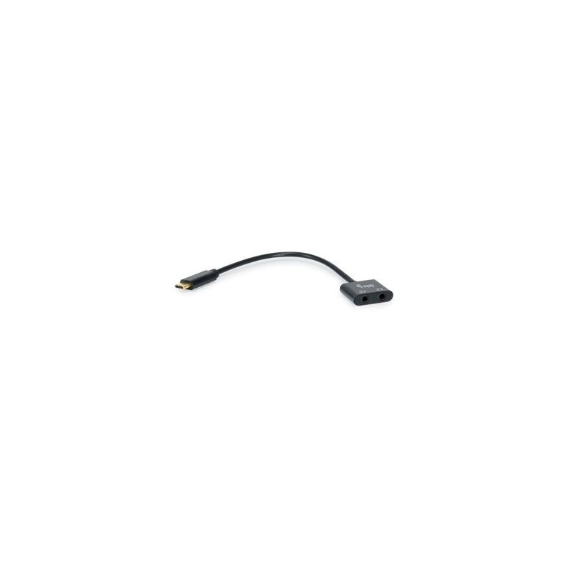 Equip Adaptateur DAC audio USB-C vers double 3,5 mm Equip Adaptateur DAC audio USB-C vers double 3,5 mm