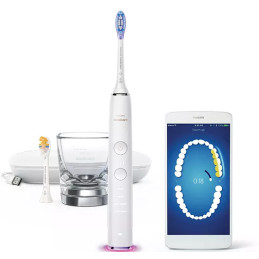 Philips DiamondClean Smart 9400 HX9917 88 Elektrische Schallzahnbürste mit App - Weiß