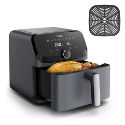 Tefal Easy Fry Mega EY855BE0 friteuse Unique 7,5 L Autonome 2020 W Friteuse d’air chaud Gris