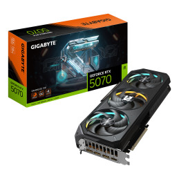 GIGABYTE GeForce RTX 5070 GAMING OC 12G Grafikkarte - 12GB GDDR7, 192 Bit, PCI-E 5.0, 2625 MHz Core Clock, 3 x DP 2.1a, 1 x
