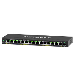 NETGEAR GS316EP-100PES network switch Managed Gigabit Ethernet (10 100 1000) Power over Ethernet (PoE) Black