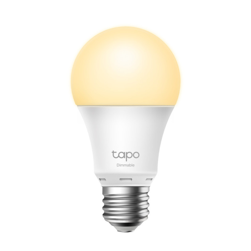 TP-Link Tapo Intelligente E27-Glühbirne, dimmbar TP-Link Tapo Intelligente E27-Glühbirne, dimmbar
