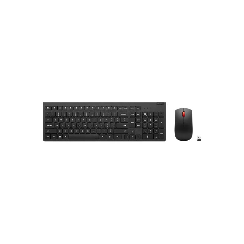 Lenovo 4X31N50745 tastiera Mouse incluso Casa ufficio RF Wireless QWERTY Inglese UK Nero Lenovo 4X31N50745 tastiera Mouse incluso Casa ufficio RF Wireless QWERTY Inglese UK Nero