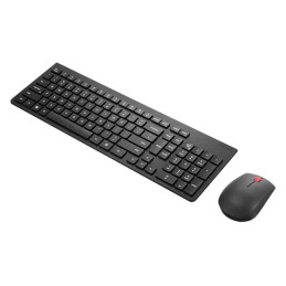 Lenovo 4X31N50745 Tastatur Maus enthalten Heimbüro RF Wireless QWERTY UK Englisch Schwarz