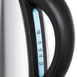 WMF Bueno 0413080011 tetera eléctrica 1,7 L 2400 W Negro, Acero inoxidable