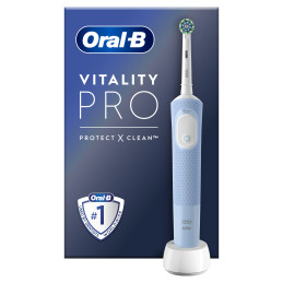 Oral-B Vitality Pro Adult Rotating-oscillating toothbrush Gray, White