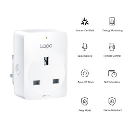 TP-Link Tapo P110M enchufe inteligente 2990 W Blanco