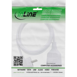InLine 16401U base múltiple 1,5 m 1 salidas AC Interior Blanco