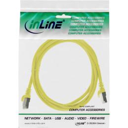 InLine 72502Y câble de réseau Jaune 2 m Cat5e SF UTP (S-FTP)