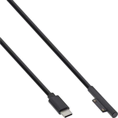 InLine 26670A câble électrique Noir 2 m USB C