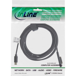 InLine 26670A cable de transmisión Negro 2 m USB C