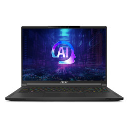 MSI Stealth A16 AI+A3XWHG NVIDIA GeForce AMD Ryzen AI 9 HX 370 Ordinateur portable 40,6 cm (16") Quad HD+ 32 Go LPDDR5x-SDRAM 2