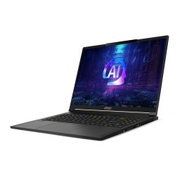 MSI Stealth A16 AI+A3XWHG NVIDIA GeForce AMD Ryzen AI 9 HX 370 Ordinateur portable 40,6 cm (16") Quad HD+ 32 Go LPDDR5x-SDRAM 2
