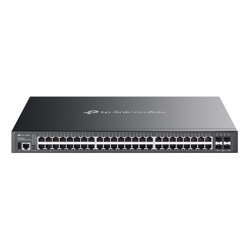 TP-Link Omada SG5452XMPP network switch Managed L3 Gigabit Ethernet (10 100 1000) Power over Ethernet (PoE) Black TP-Link Omada SG5452XMPP network switch Managed L3 Gigabit Ethernet (10 100 1000) Power over Ethernet (PoE) Black