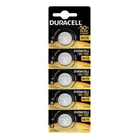 Duracell 072022 pile domestique Batterie à usage unique CR2016 Lithium