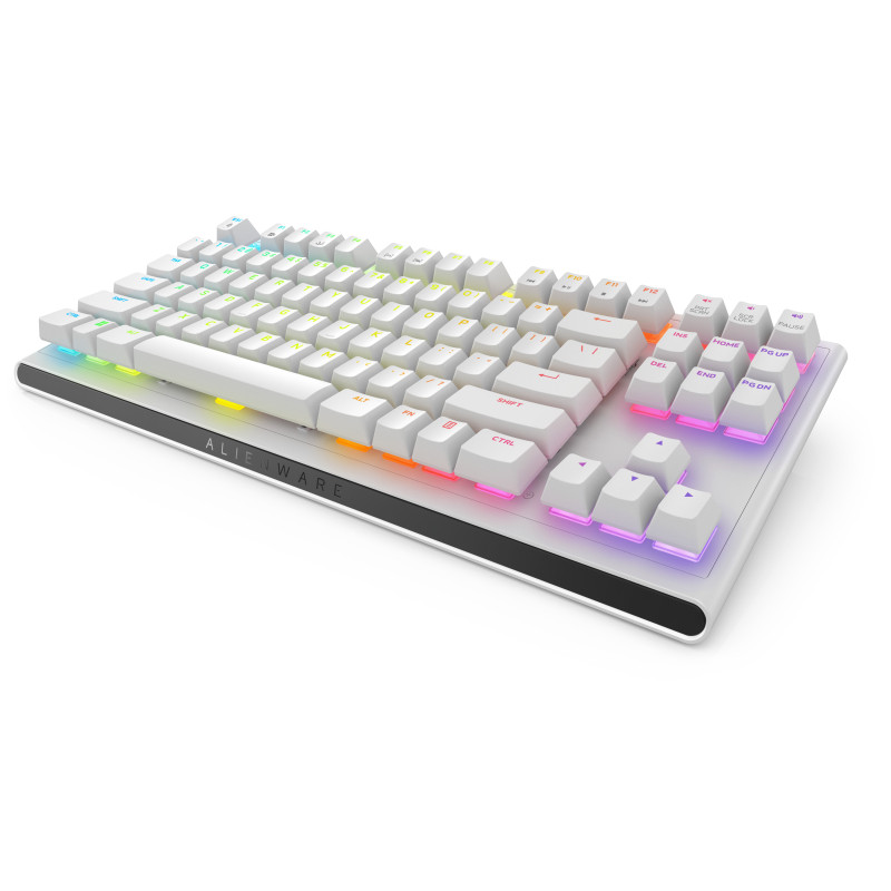 Alienware AW420K keyboard Gaming USB QWERTY US International White Alienware AW420K keyboard Gaming USB QWERTY US International White