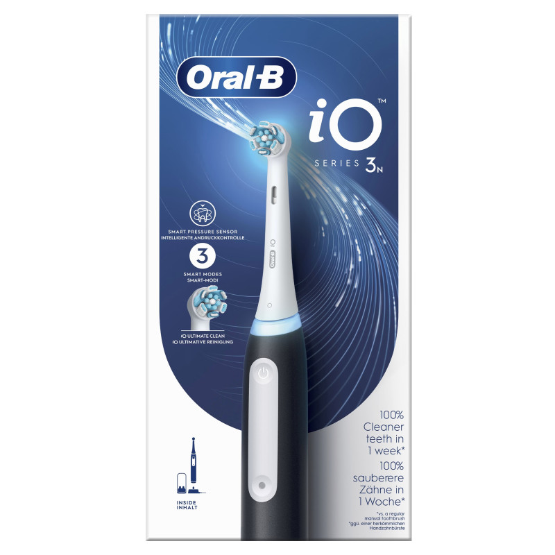 Oral-B iO 8006540730744 spazzolino elettrico Adulto Spazzolino a vibrazione Nero Oral-B iO 8006540730744 spazzolino elettrico Adulto Spazzolino a vibrazione Nero
