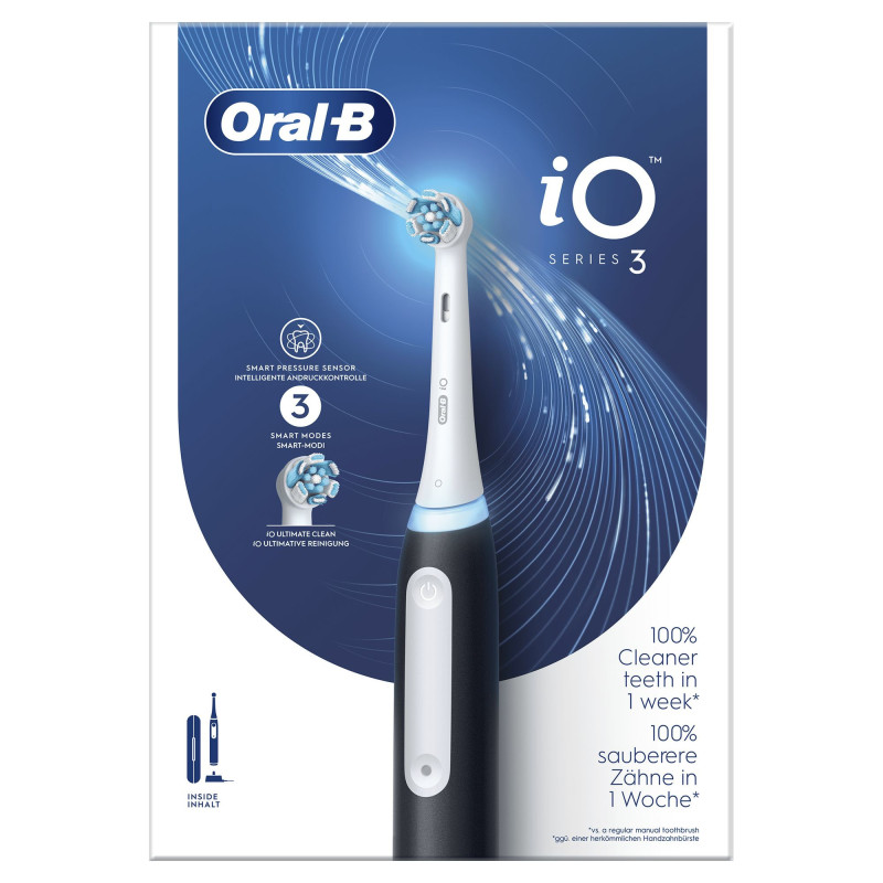 Oral-B 8006540731536 brosse à dents électrique Adulte Brosse à dents rotative oscillante Noir, Blanc Oral-B 8006540731536 brosse à dents électrique Adulte Brosse à dents rotative oscillante Noir, Blanc