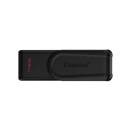 Kingston Technology DataTraveler 64GB Portable USB 3.2 Gen 1 Exodia S (Schwarz Schwarz)