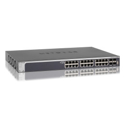 NETGEAR XS728T Managed L2+ L3 10G Ethernet (100 1000 10000) Black