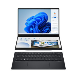 ASUS Zenbook Duo UX8406MA-QL114W Intel Core Ultra 5 125H Hybride (2-en-1) 35,6 cm (14") Écran tactile WUXGA 16 Go LPDDR5x-SDRAM