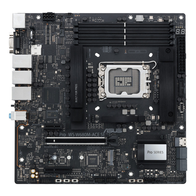 ASUS PRO WS W680M-ACE SE Intel W680 LGA 1700 micro ATX ASUS PRO WS W680M-ACE SE Intel W680 LGA 1700 micro ATX