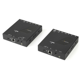 StarTech.com Juego de Extensor Alargador HDMI 4K con Soporte para Muro Multivídeo - Extensor por IP compatible con Video Wall