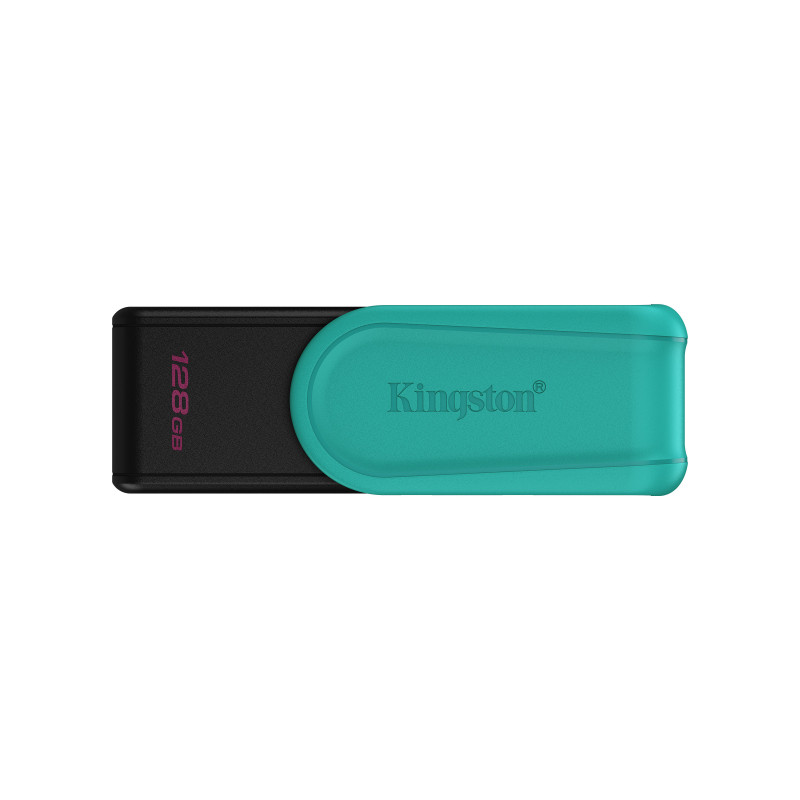 Kingston Technology DataTraveler 128GB Portable USB 3.2 Gen 1 Exodia S (Noir Turquoise) Kingston Technology DataTraveler 128GB Portable USB 3.2 Gen 1 Exodia S (Noir Turquoise)