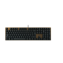 CHERRY KC 200 MX teclado Universal USB AZERTY Francés Negro, Bronce