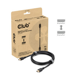CLUB3D CAC-1093 câble DisplayPort 3 m Noir