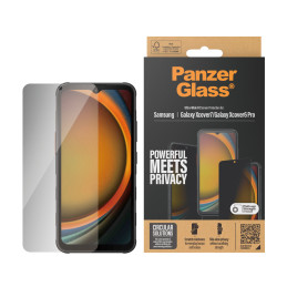 PanzerGlass ® Privacy Screen Protector Samsung Galaxy Xcover7 | Xcover6 Pro | Ultra-Wide Fit Clear screen protector 1 pc(s)