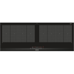 Siemens EX275FXB1E piano cottura Nero, Acciaio inox Da incasso Piano cottura a induzione 4 Fornello(i)